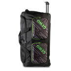 Sport Bag GEWO Trolley Stripes XL black with lime