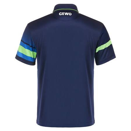 Shirt GEWO Sarno II navy blue / green