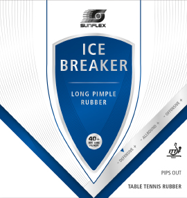 Long pips  SUNFLEX Ice Breaker black