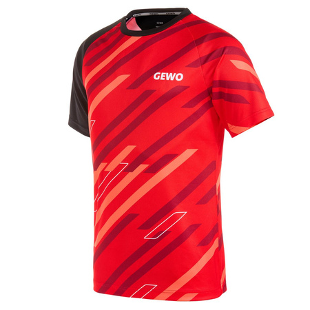 T-Shirt GEWO Ponza I red/black