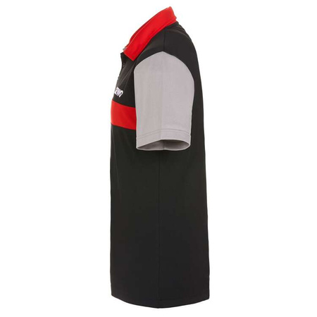 shirt GEWO Ravenna Cotton black with red