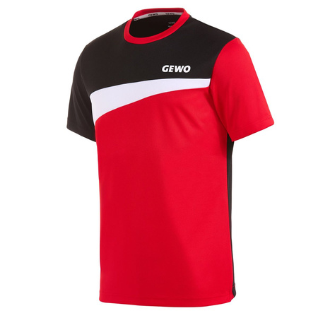 T-Shirt GEWO Fondi III red/black