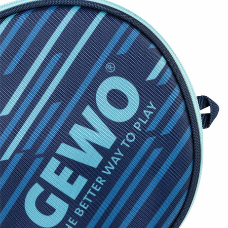 Bat case single GEWO Stripes Round navy with blue
