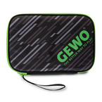 Bat case double GEWO Stripes Double black with lime