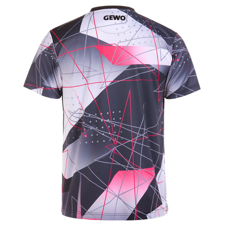 T-Shirt GEWO Lugo I black / pink