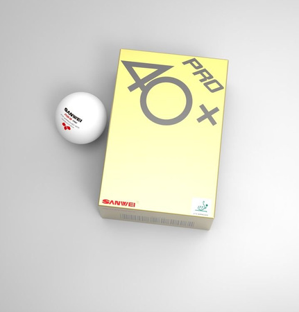 plastic balls SANWEI 40+ ABS *** 6 pcs