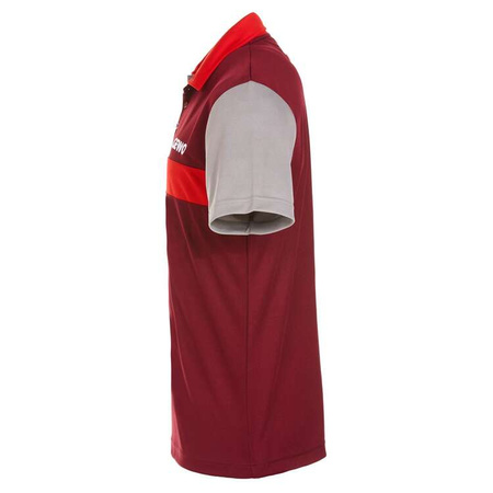 shirt GEWO Ravenna bordeaux with red