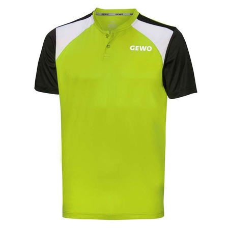 Shirt GEWO Zamora lime / black