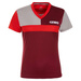 shirt GEWO Ravenna Lady bordeaux with red