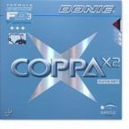 Pips-in DONIC Coppa X2 (Platin Soft) red