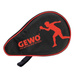 Bat case GEWO Nova Round with ball compartment black with red