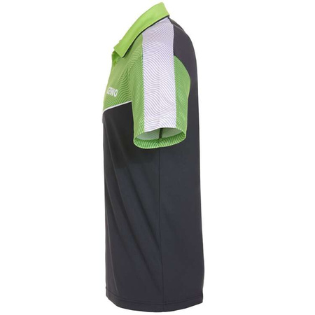 shirt GEWO Prato grey with green