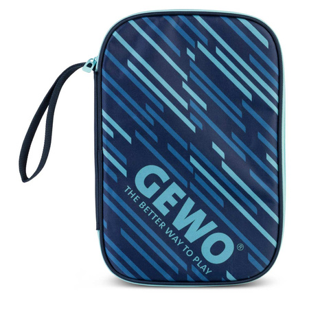 Bat case single GEWO Stripes Single navy with blue