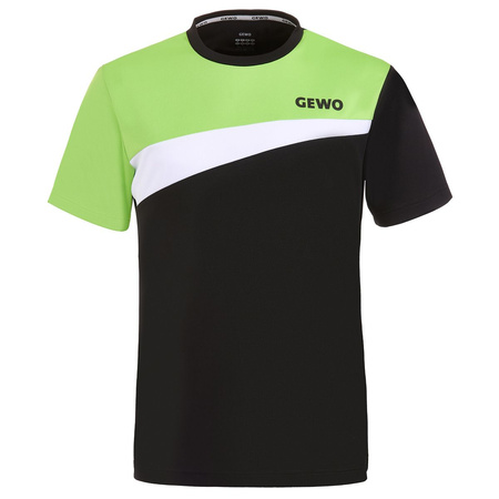 T-Shirt GEWO Fondi I black with lime