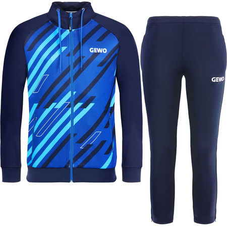Tracksuit GEWO Ponza II navy blue with blue