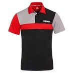 shirt GEWO Ravenna Cotton black with red