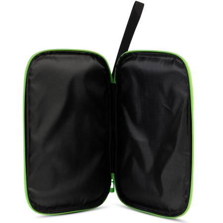 Bat case single GEWO Stripes Single black with lime