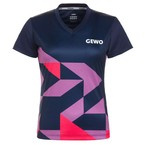 T-shirt GEWO Matera Lady navy with pink