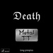 Long pips METAL TT Death black