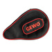 Bat case GEWO Nova Round with ball compartment black with red