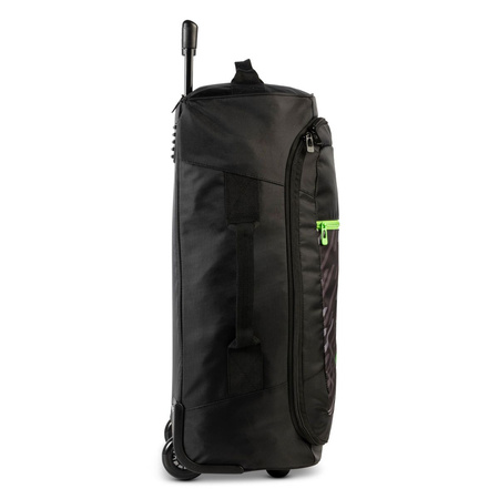 Sport Bag GEWO Trolley Stripes M black with lime