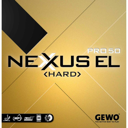 Pips-in GEWO Nexxus EL Pro 50 Hard black