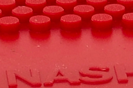 Short pips SPINLORD Nashorn red