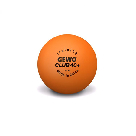 plastic balls GEWO Training Club 40+ ** 72 pcs.