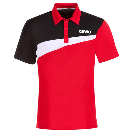 Shirt GEWO Fondi III Cotton red/black