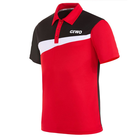 Shirt GEWO Fondi III red/black