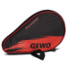 Bat case GEWO Wave Round with ball compartment black