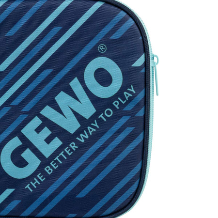 Bat case single GEWO Stripes Single navy with blue