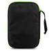 Bat case single GEWO Stripes Single black with lime