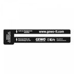 net gauge GEWO black