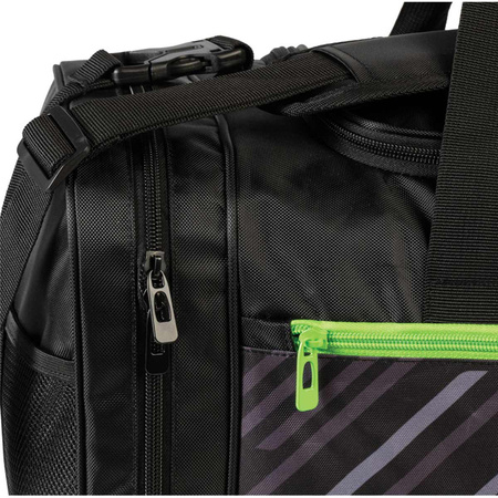 Sport Bag GEWO Stripes L black/lime