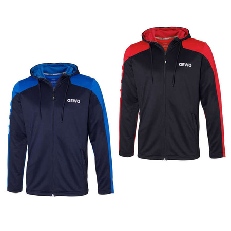 Jacket GEWO Leo black with red