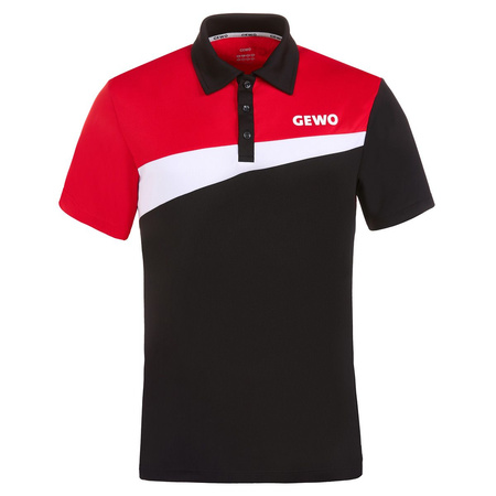 Shirt GEWO Fondi IV black with red