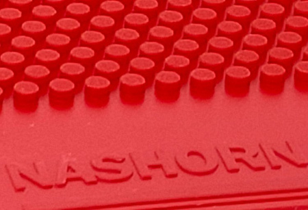 Short pips SPINLORD Nashorn red