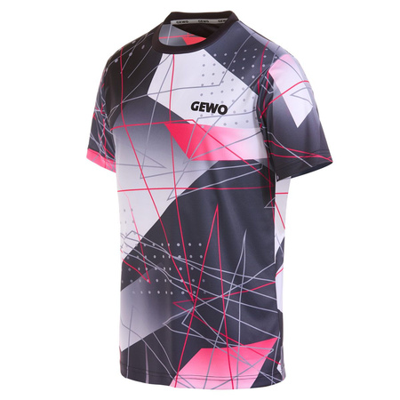 T-Shirt GEWO Lugo I black / pink
