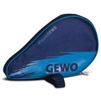 Bat case GEWO Wave Round with ball compartment blue