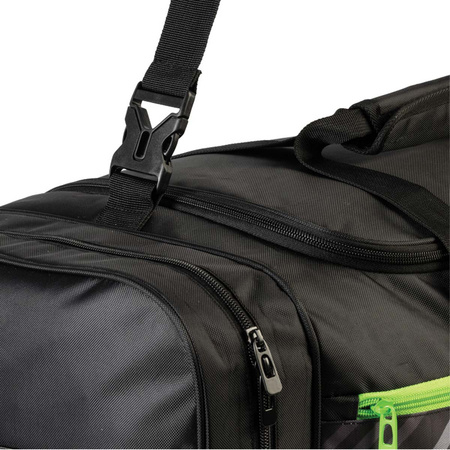 Sport Bag GEWO Stripes XL black/lime