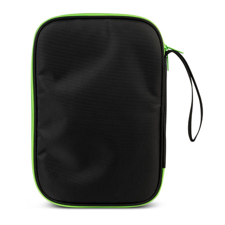 Bat case double GEWO Stripes Double black with lime