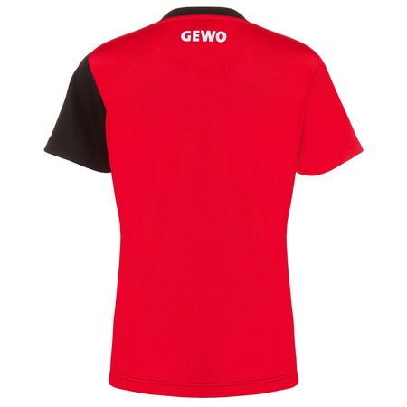 Shirt GEWO Shirt Fondi IV Lady black with red