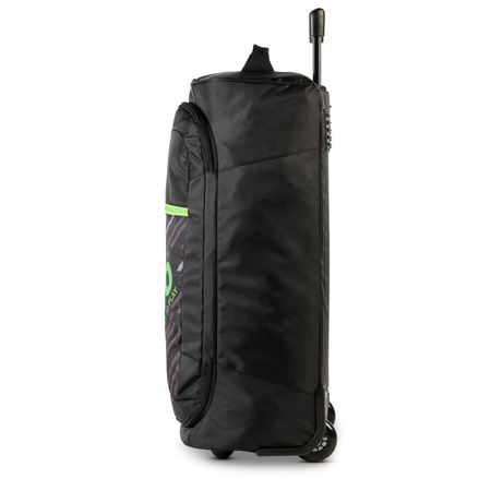 Sport Bag GEWO Trolley Stripes M black with lime